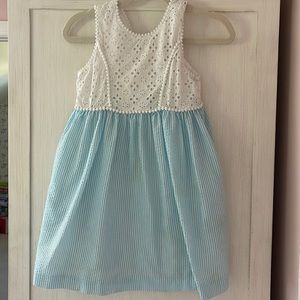 Gabby seersucker dress